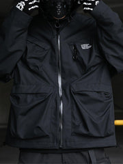 Large Back Pocket Cargo Jacket