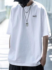 Dark Letter Graffiti Cotton Tee