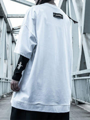 Spiral Letter Cotton Tee