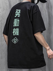Cyberpunk Devil Embroidery Tee