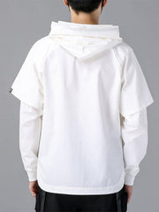 Dark Fake Two Hoodies