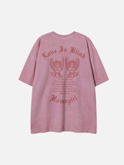 Washed Little Angel Graphic Tee