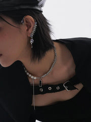 Pearl Patchwork Necklace