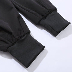 Side Semi-circular Pockets Cargo Pants