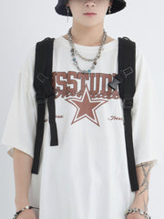 Cartoon Skeleton Graphic Tee
