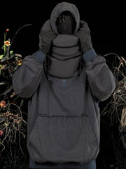 Patchwork Functional Hoodie