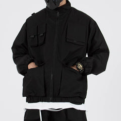 Combat Multi Pockets Bomber Jacket