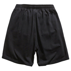 Multi Pockets Letters Drawstring Shorts