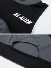 "KL ALLEN" Patchwork Hollow Vest