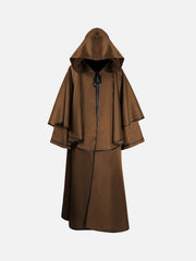 Punk Hooded Wizard Long Sleeve Cape