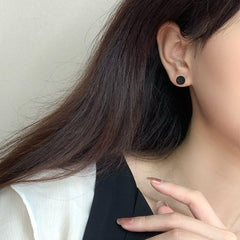 Punk Round Earrings