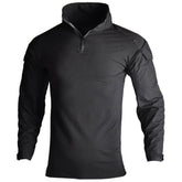 Camouflage Patchwork Tactical Combat Sweatshirt