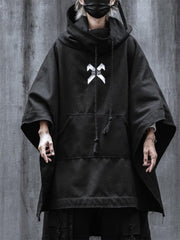 Dark Oversized Wizard Cloak Hoodie