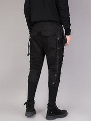 Drawstring Webbing Function Pants