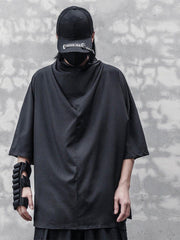 Turtleneck Bat Sleeve Tee