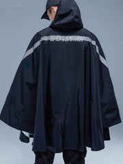 Cyberpunk Reflective Shawl Cape Jacket
