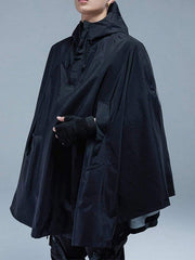 Cyberpunk Reflective Shawl Cape Jacket