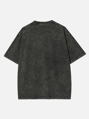 VIOLENCE Shadow Ghost Graphic Washed Tee