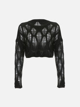 Cross Hollow Sweater