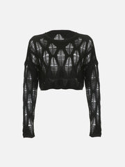 Cross Hollow Sweater