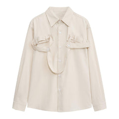 Ribbon Long Sleeve Shirt