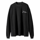 Solid Color Embroidery Sweatshirt