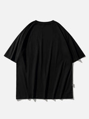 Broken Glass Letter Graphic Tee