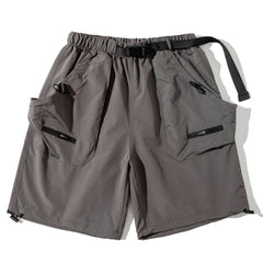 Big Pocket Drawstring Cargo Shorts