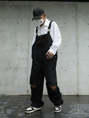 Detachable Pant Legs Overalls
