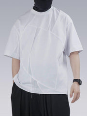 Mesh Patchwork Tee