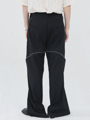 Zip Up Split Pants