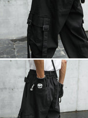 Long Pocket Ribbon Cargo Pant