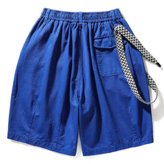Detachable Drawstring Cargo Shorts