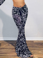 Mesh See-Through Speaker Pant