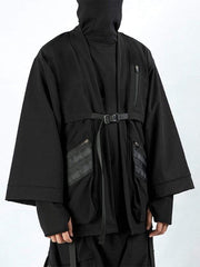 Cyberpunk Dark Ninja Cardigan Jacket