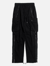 Big Pocket Long Zip Up Cargo Pants