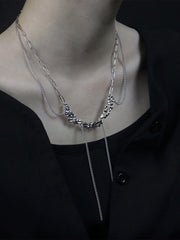 Long Chain Dangle Necklace