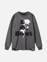 Rose Necklace Sweatshirt