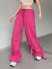 Ribbon Wide Leg Pants