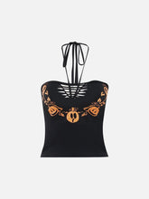 Halloween Pumpkin Print Vest