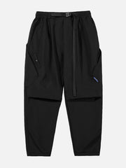 Zip Up Foot Mouth Cargo Pants