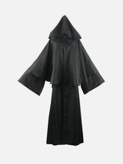 Patchwork Straps Cloak