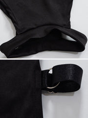 Hollow Side Slit Dress