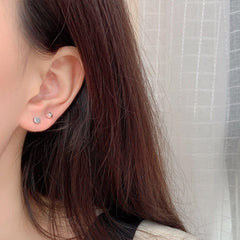 Punk Round Earrings