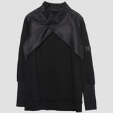 Dark Function Patchwork Fake Two Sweatshirt