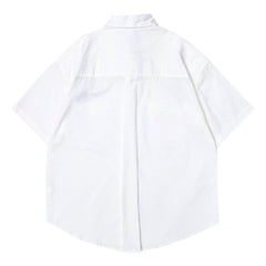 Multi Pockets Strap Shirt