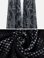 Mesh See-Through Speaker Pant