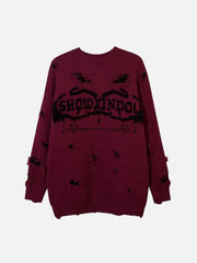 Cut Hollow Sweater
