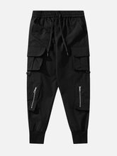 Big Pocket Zip Up Cargo Pants