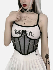 Chain Corset Waist Vest